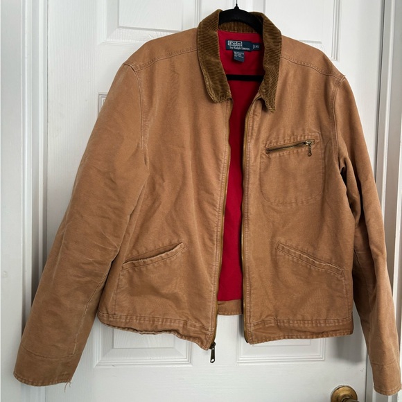 Vintage Ralph Lauren Polo Canvas Utility Jacket - Picture 1 of 5